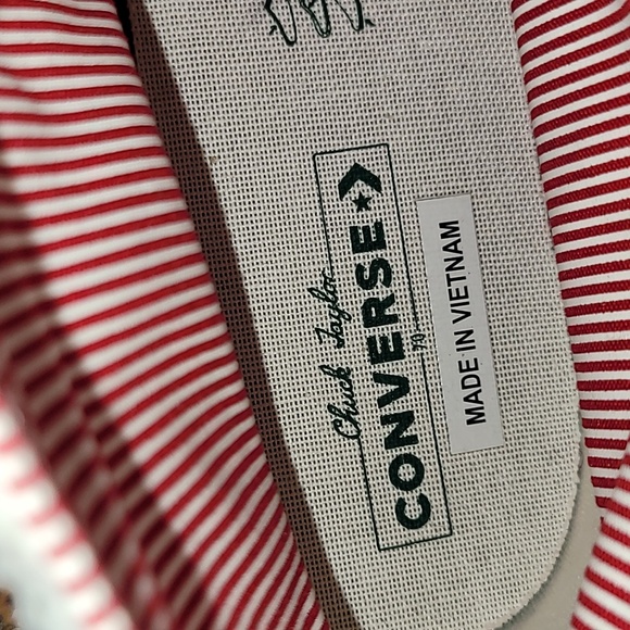 Converse Chuck. Winter-Holidays. Worn-Once. Men's size 12 Rare - Picture 11 of 13